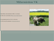 Tablet Screenshot of malarmarden.svak.se